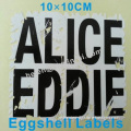 Ultra Destructible Vinyl Eggshell Sticker Label,egg Shell Hard Sticker Permanent Adhesive For One Time Use 